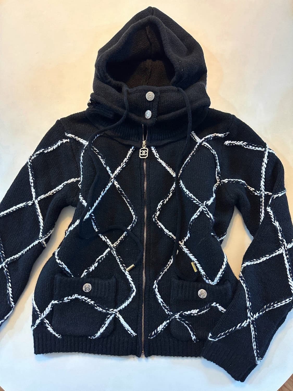 (새상품)샤넬후드집업 상품이미지3