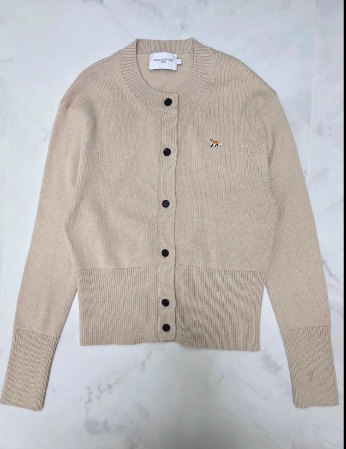 메종키츠네 폭스 패치 가디건 55 신상 상품이미지4