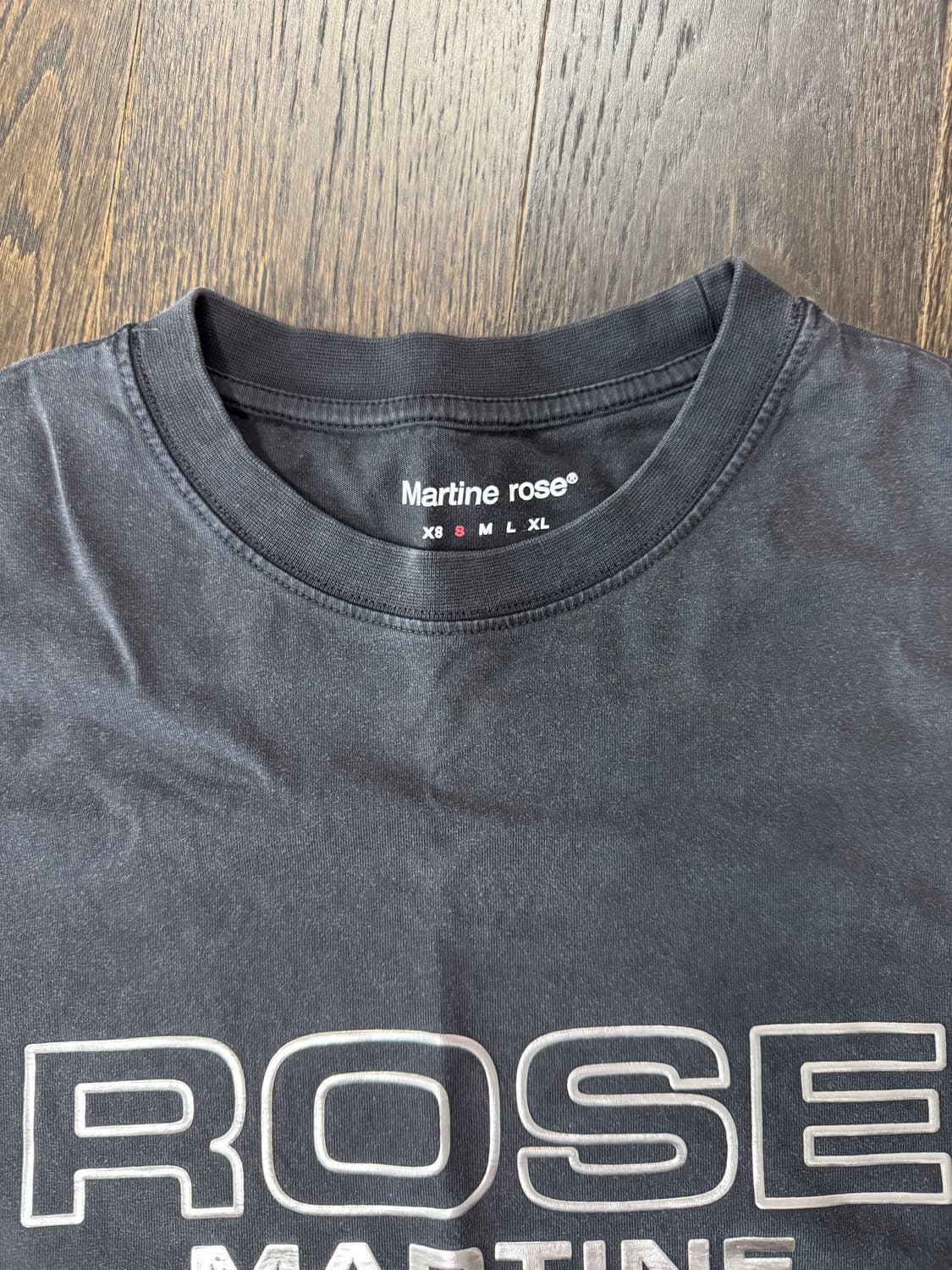 MARTINE ROSE 블랙티셔츠 S사이즈 상품이미지2