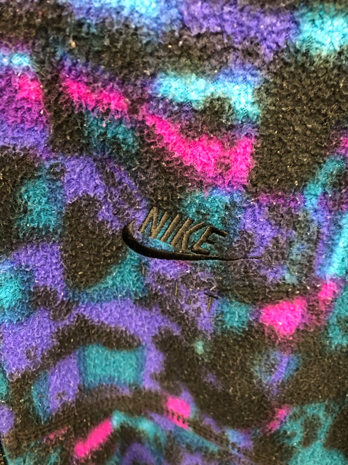 나이키 플로럴 플리스 셔츠 상품이미지6