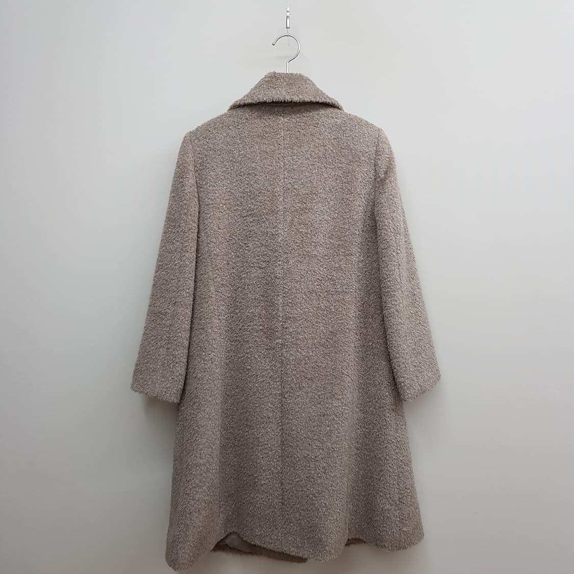 쁘레땅 PRENDANG 부클 텍스처 싱글 롱 코트 88-96-160사이즈 상품이미지4