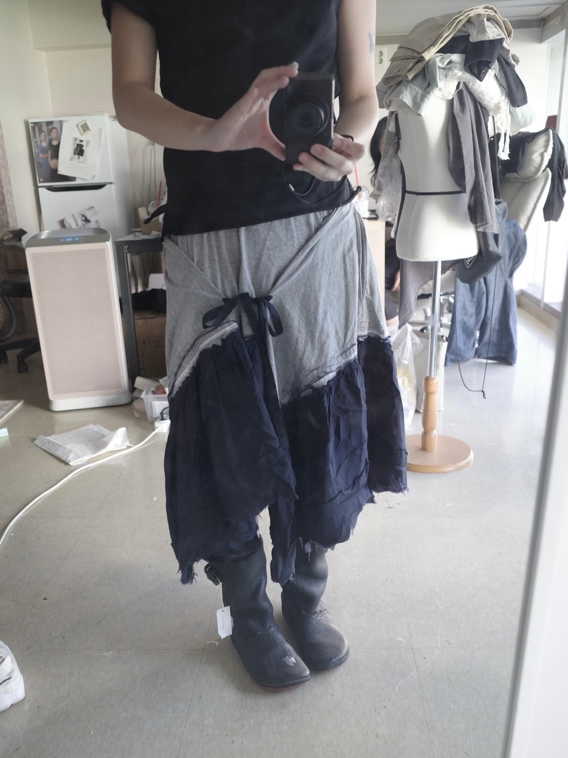 Comme des garcons unbal skirt 상품이미지7