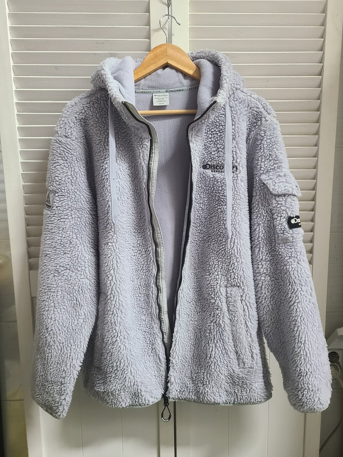 디스커버리 테크플리스 후드 자켓 상품이미지2