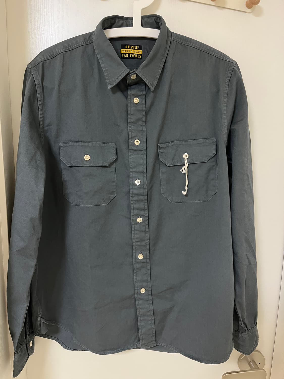 리바이스빈티지클로딩 lvc1950 탭트윌셔츠 M사이즈 샘플 새제품 상품이미지2