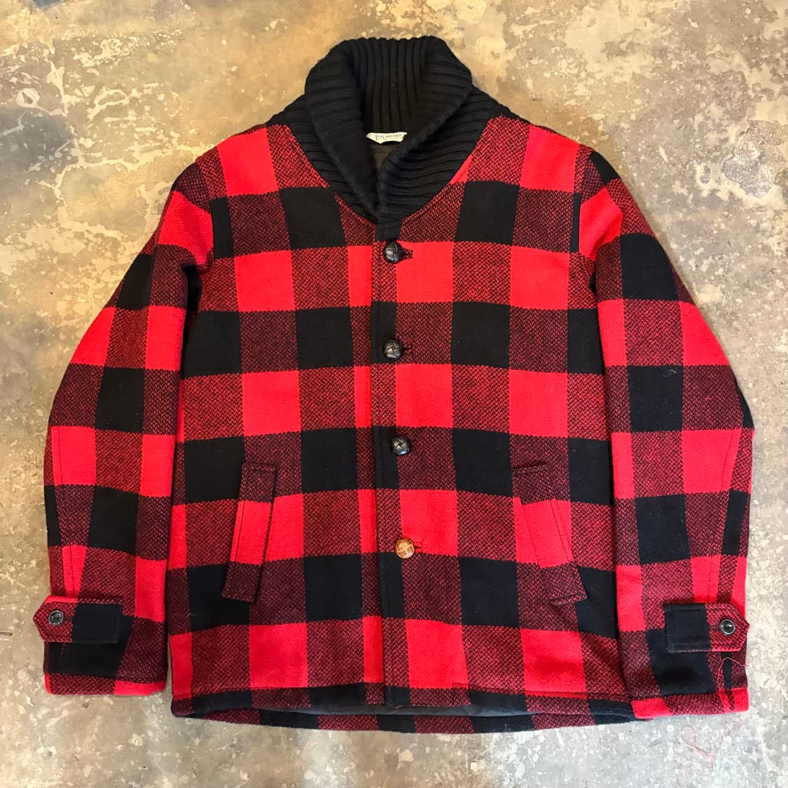 90년대 미국 파이브 브라더 울 워크 자켓 상품이미지1