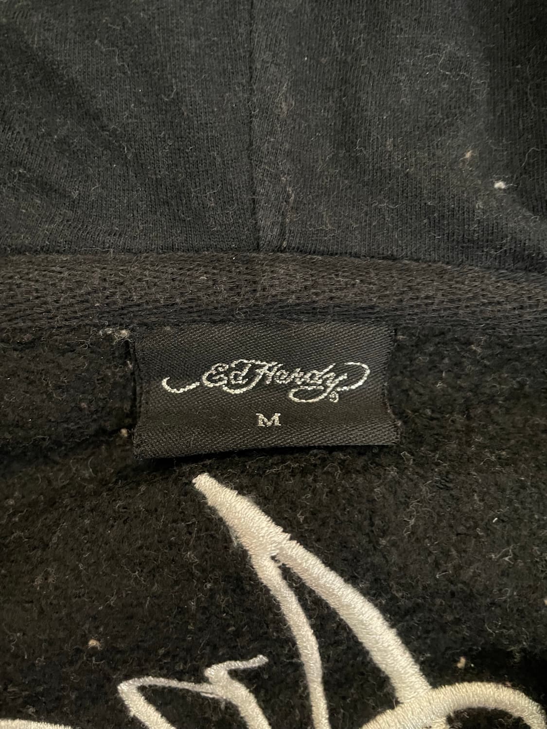 에드하디 자수 프린팅 후드집업 상품이미지8