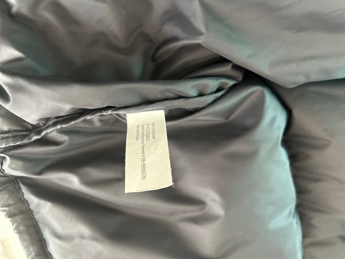 슈프림x노스페이스 눕시 블리치드 데님 상품이미지5