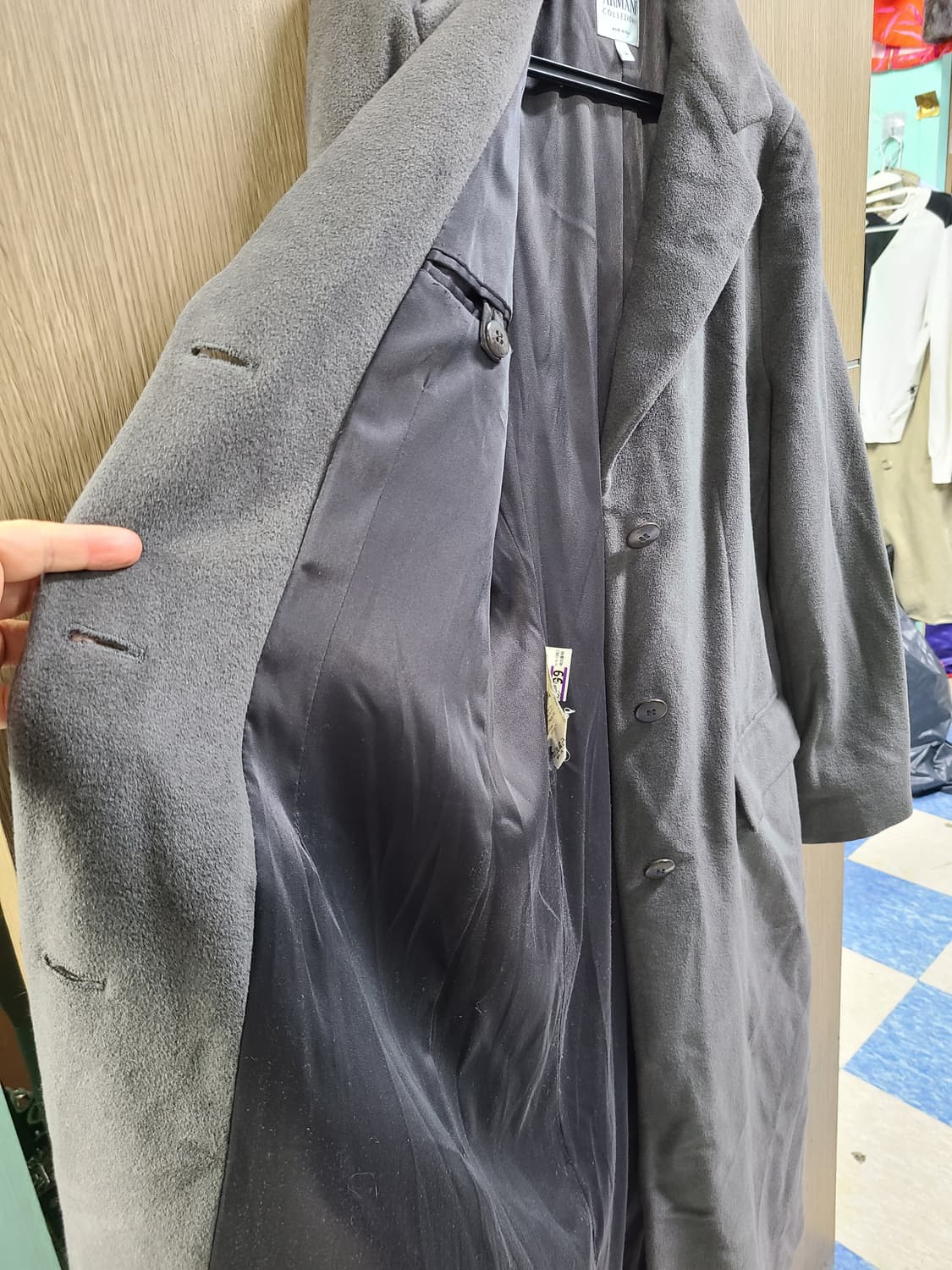 아르마니꼴레지오니 여성코트  상품이미지5