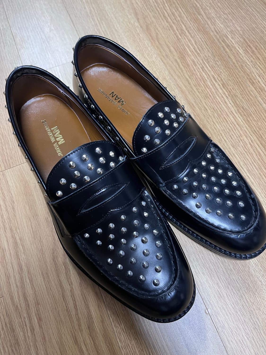 준야와타나베 스터드 로퍼 8사이즈 새상품 상품이미지1