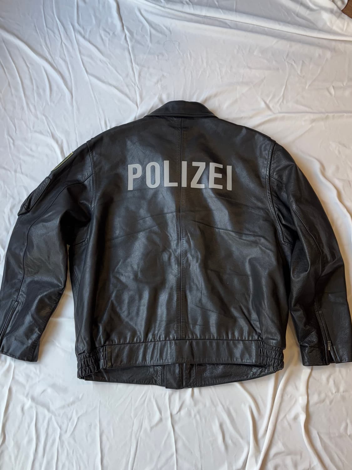 2003s Polizei 폴리자이 레더자켓 상품이미지1