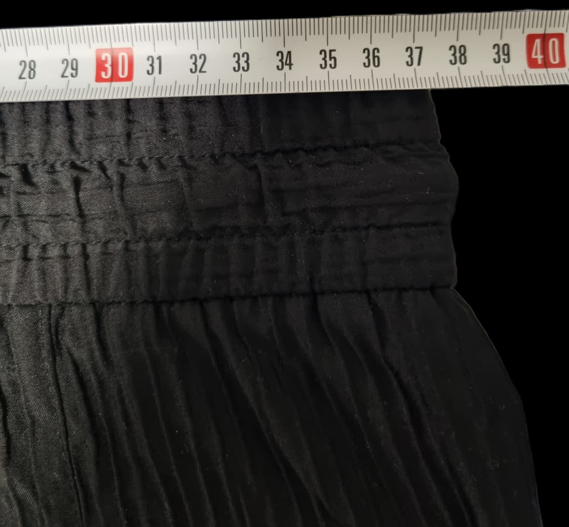 자라 플리츠 밴딩 팬츠 블랙 S 사이즈 상품이미지6