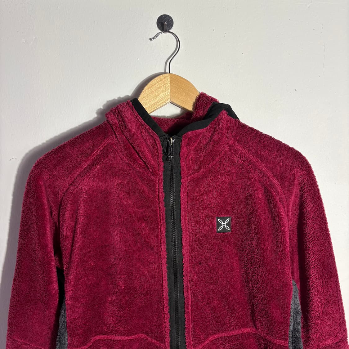 몬츄라 빈티지 버건디 플리스 집업 자켓 (무료배송) 상품이미지2