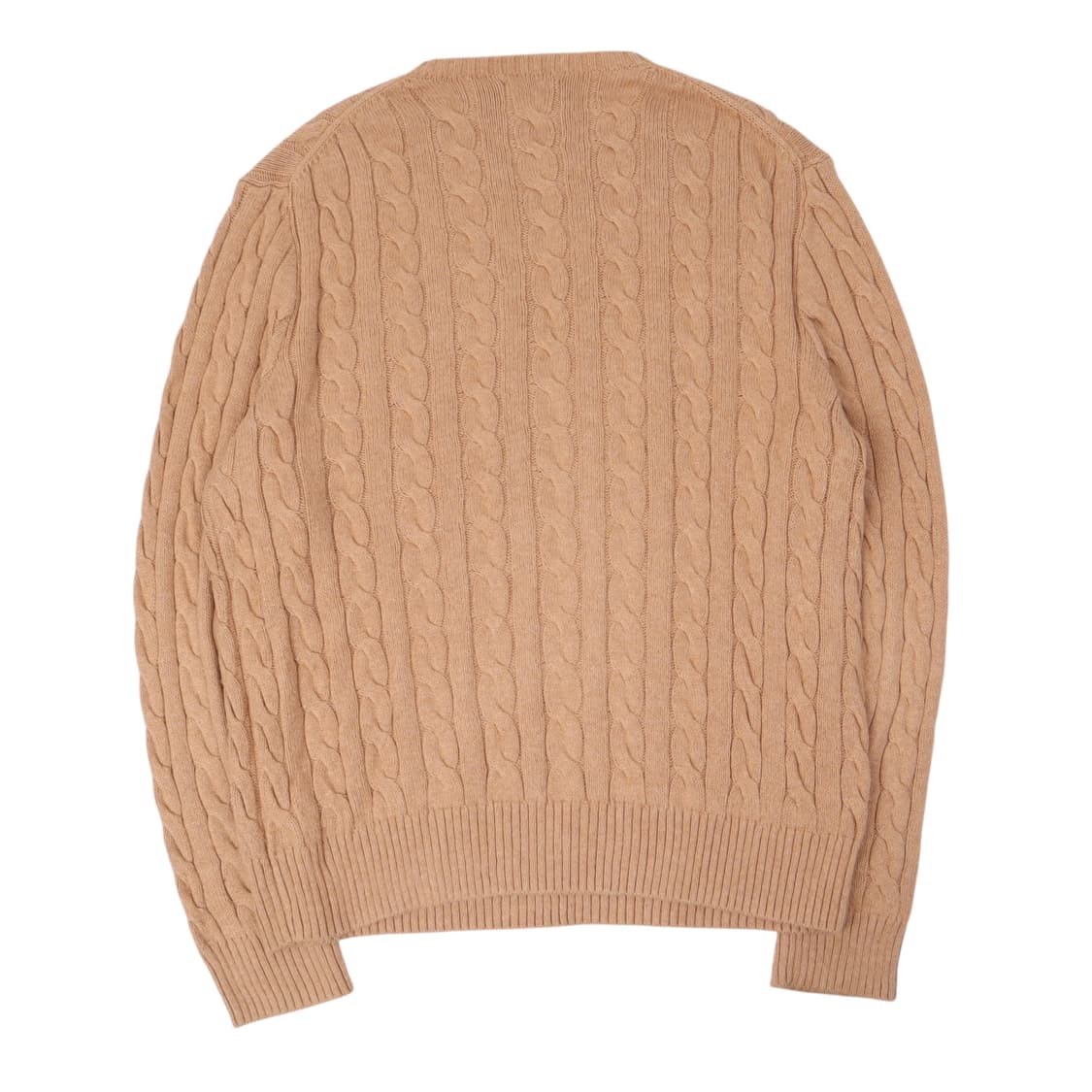 폴로 랄프로렌 QR 베이지 케이블 니트 상품이미지5