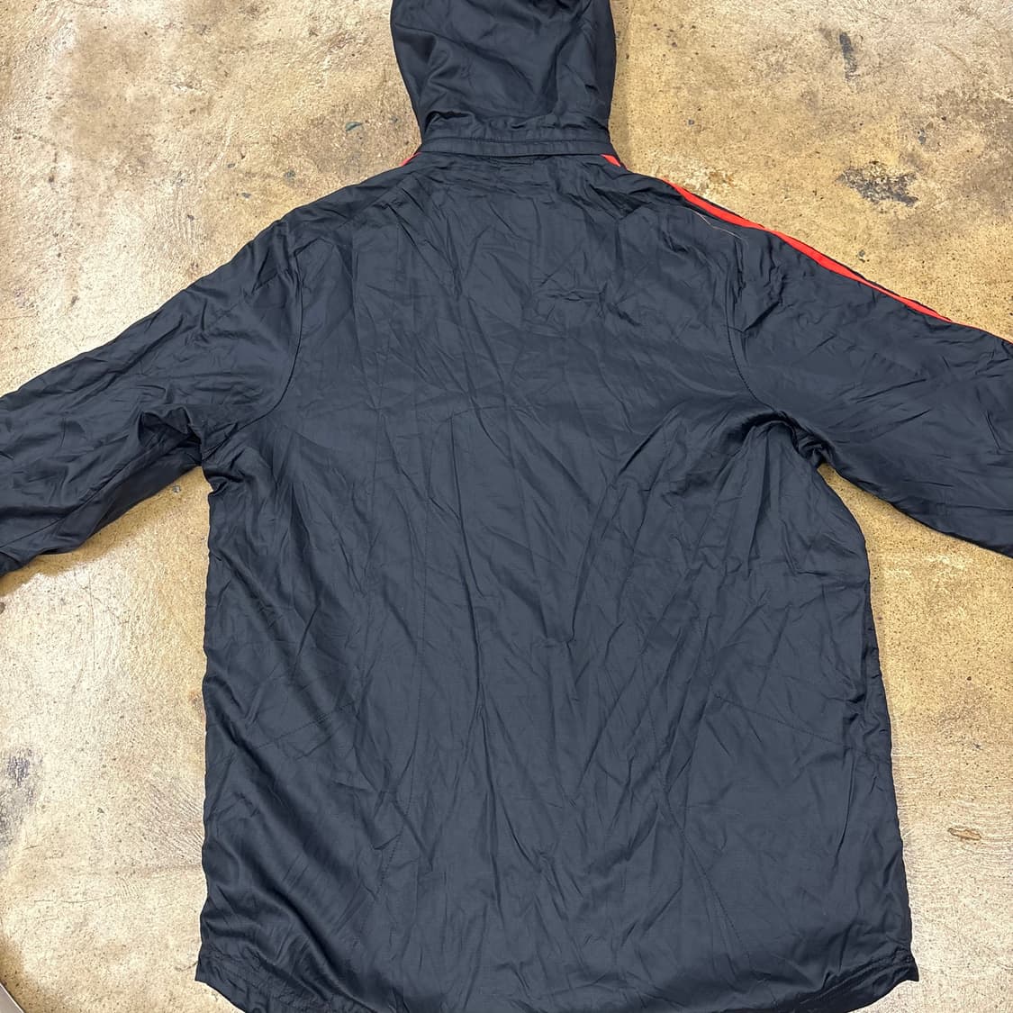 [정품/105] 아디다스 기모 후드 바람막이 자켓 b17 상품이미지4