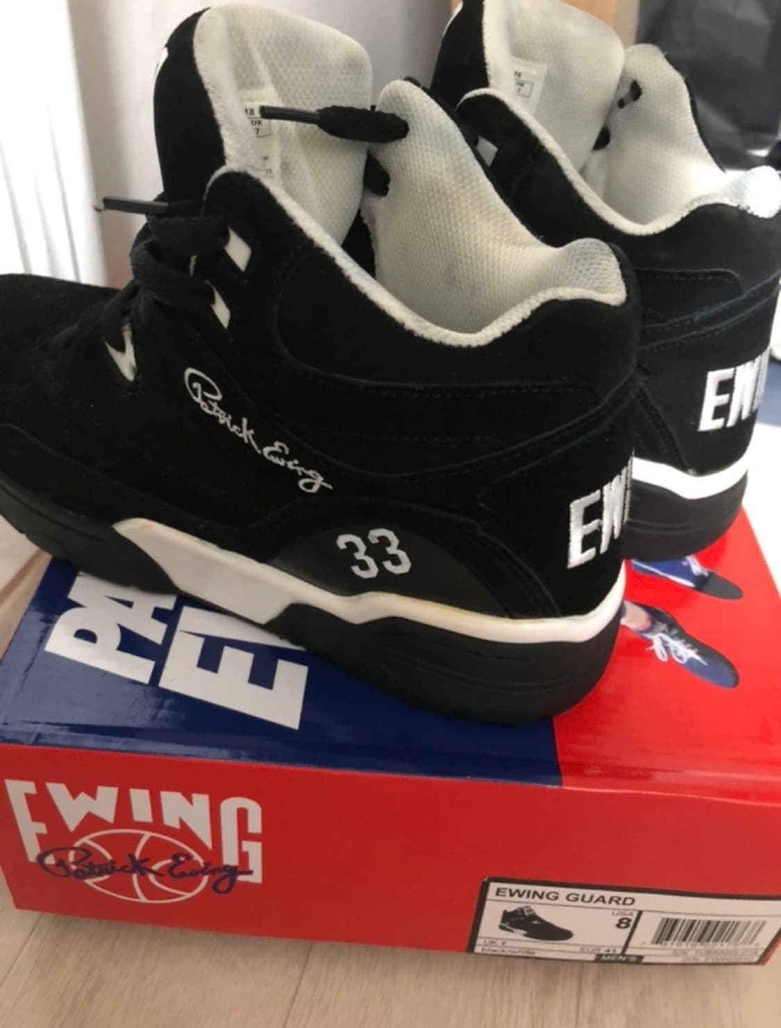 패트릭유잉 33 가드미드 오레오 검흰 상품이미지6