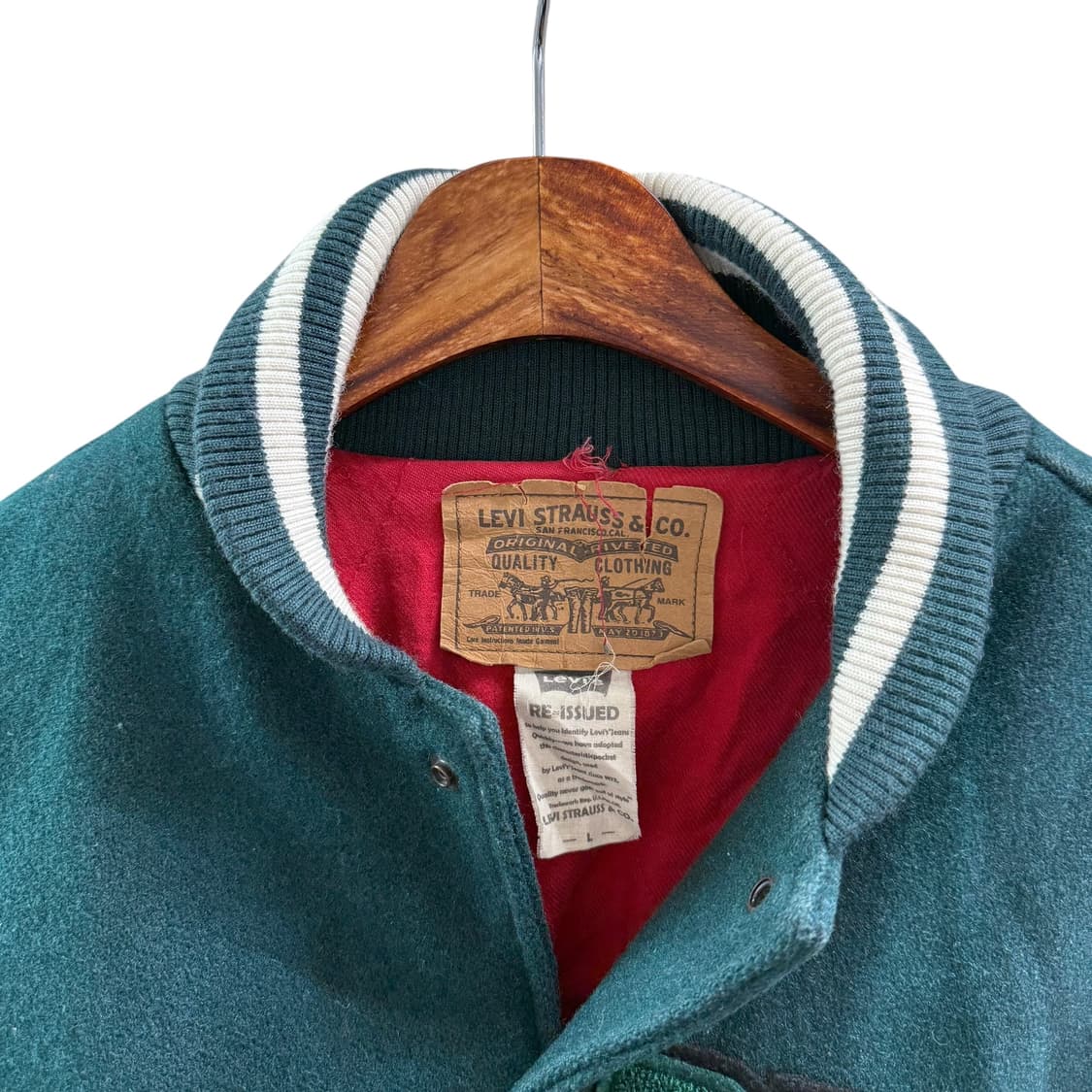 [L] 리바이스 빈티지 바시티 자켓 상품이미지5