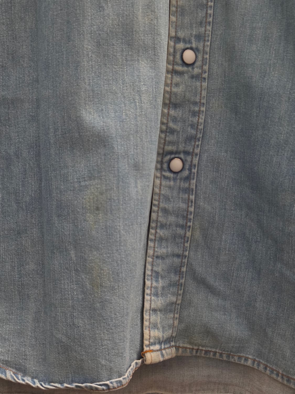 리바이스 웨스턴 데님셔츠 상품이미지4