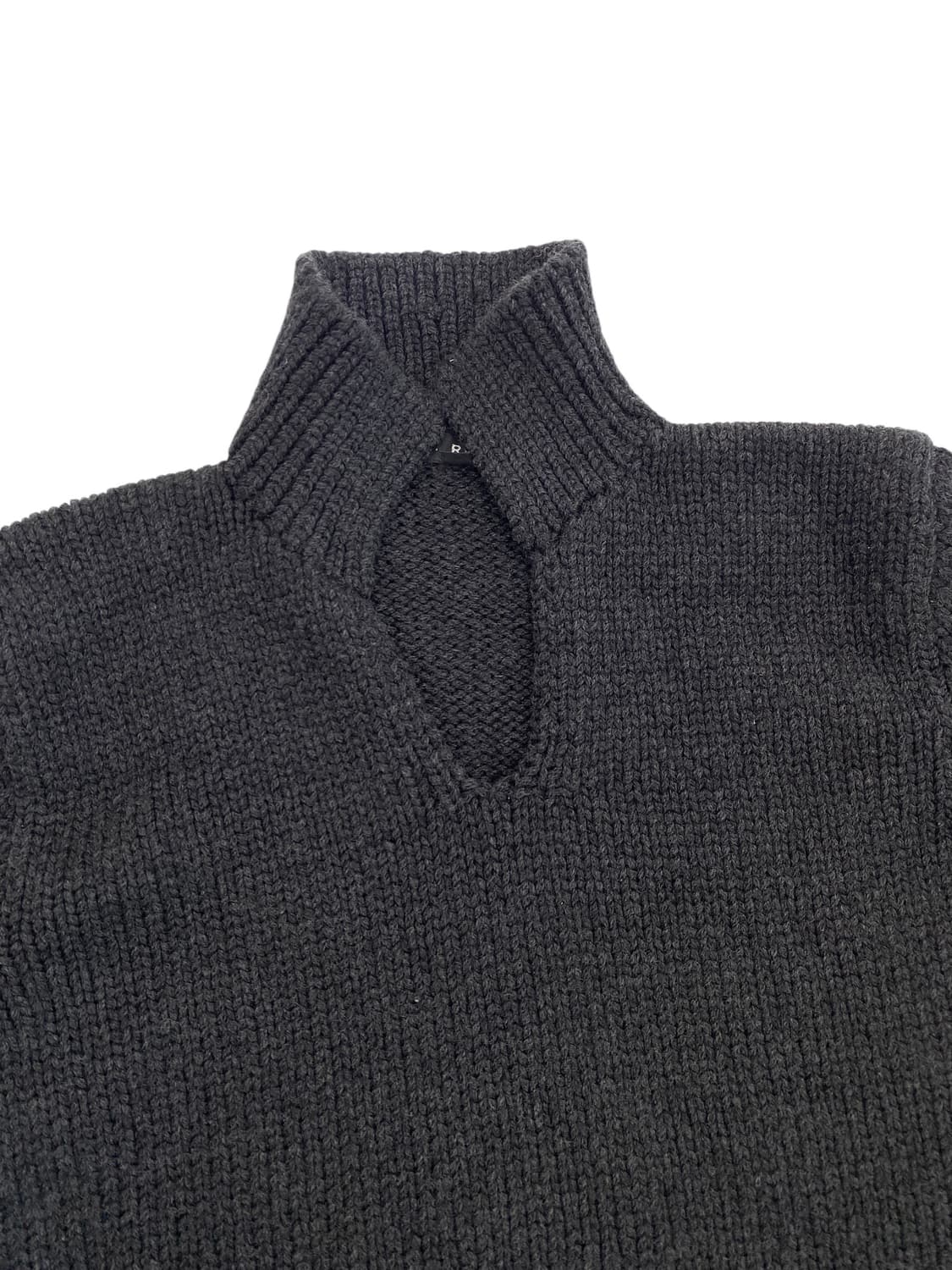 00's 랄프로렌 울 브이넥 카라 스웨터 상품이미지3