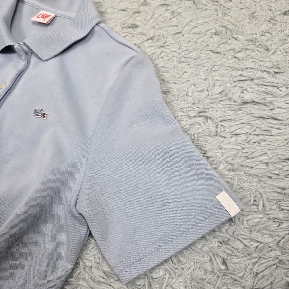 라코스테 LIVE 여성 페블럼 슬림핏 미니 피케 XS 상품이미지5