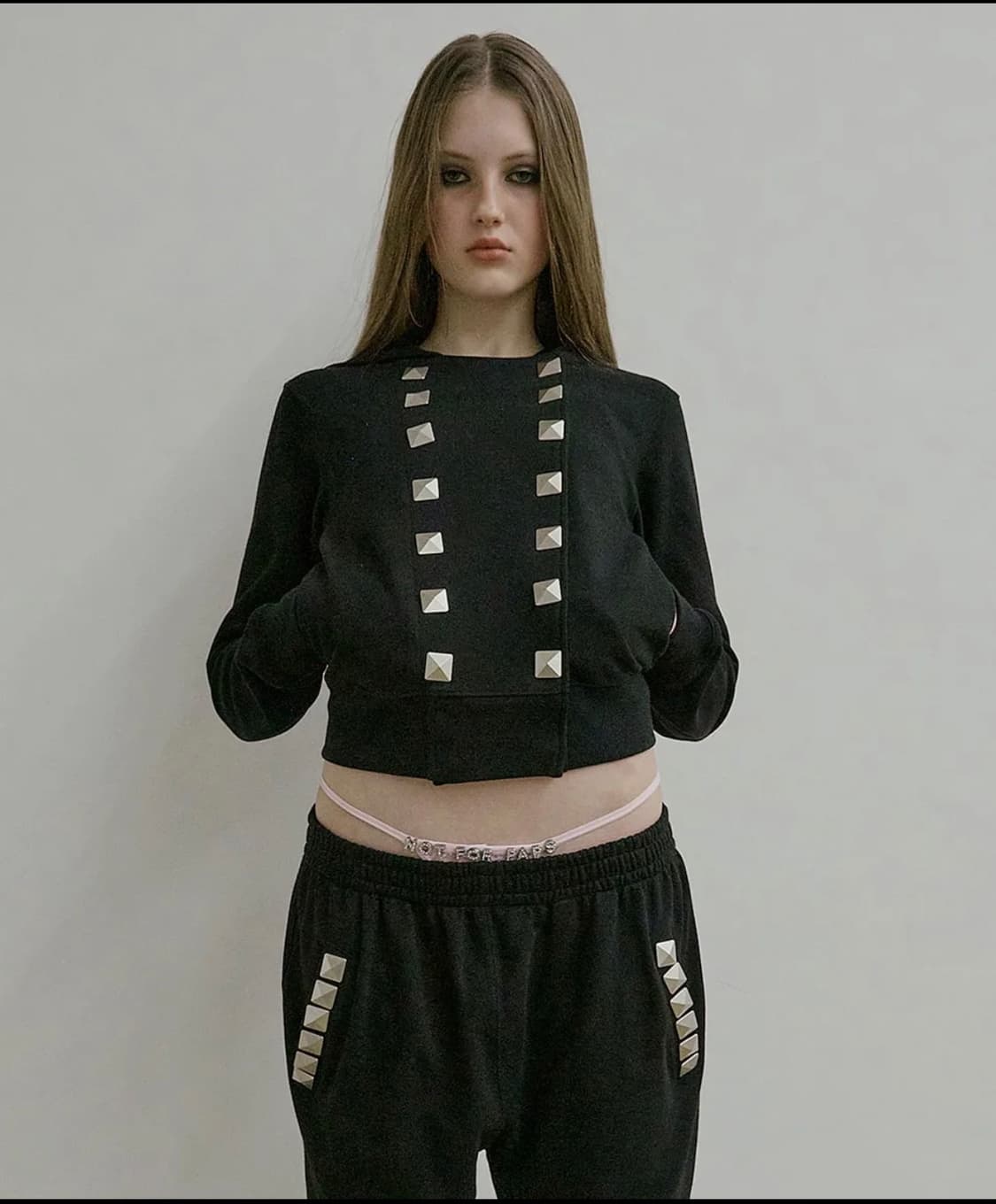 스컬프터 Napoleon Stud Hoodie Black 상품이미지1