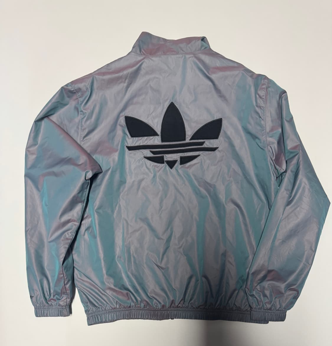 희귀!! 아디다스 오리지널 불꽃 카멜레온 바람막이 M 그레이 공용 상품이미지2