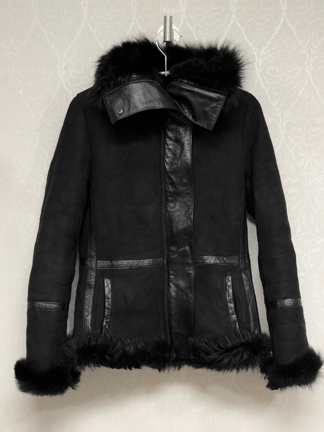 Atsuro Tayama 하이넥 집업 무스탕 상품이미지1