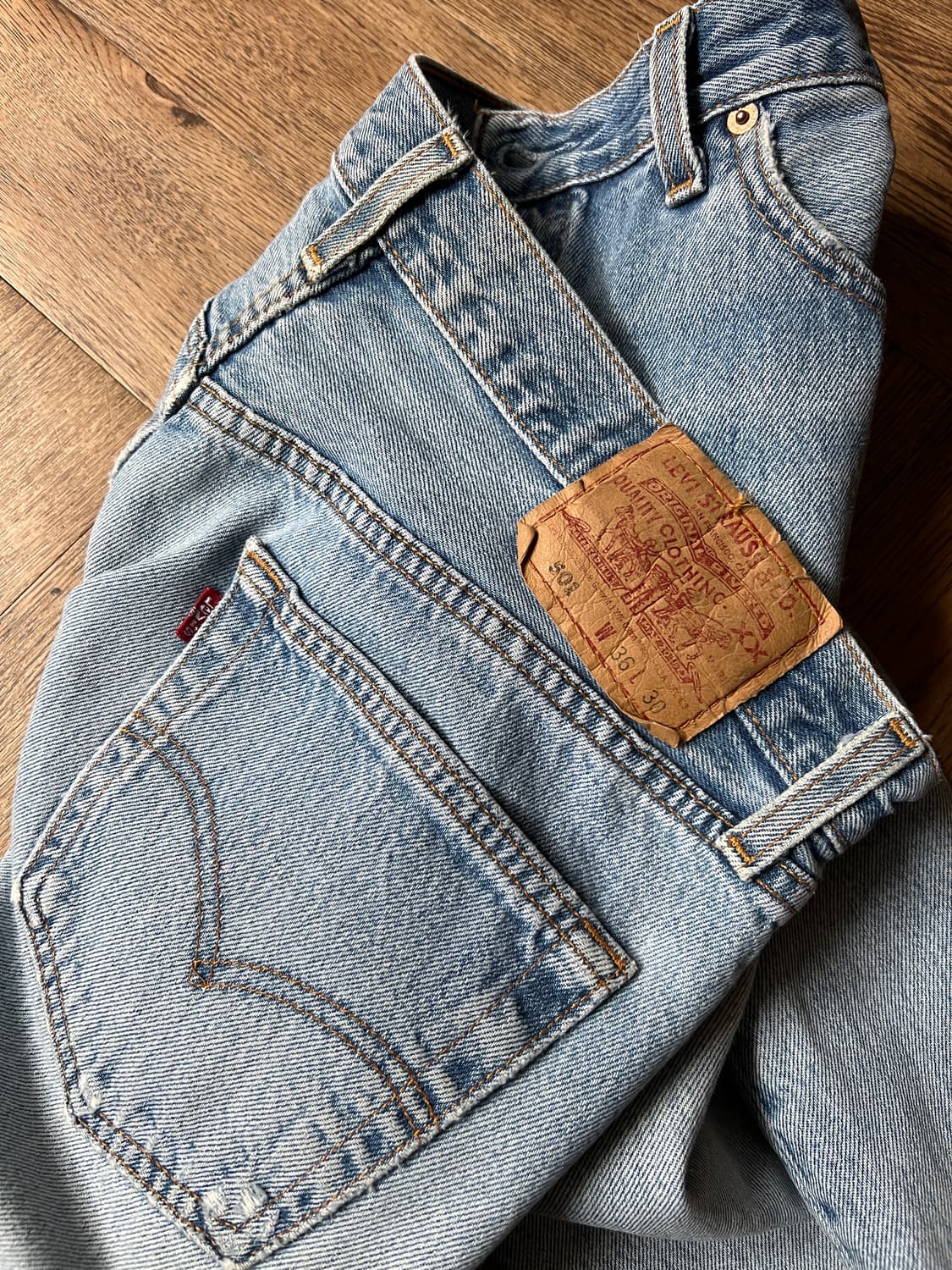 [36]00's 리바이스 501 Made in USA 데님 팬츠 S22 상품이미지7
