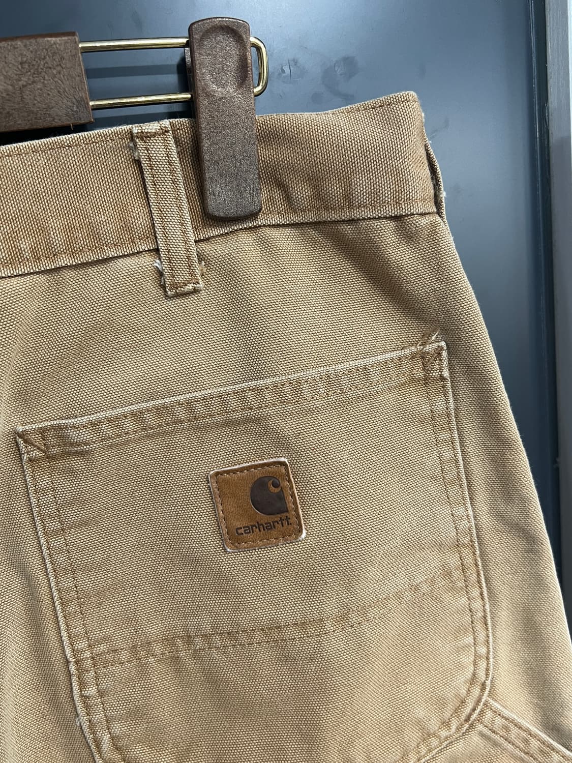 Carhartt OG 칼하트 카펜터 던가리 핏 워크 팬츠 상품이미지3