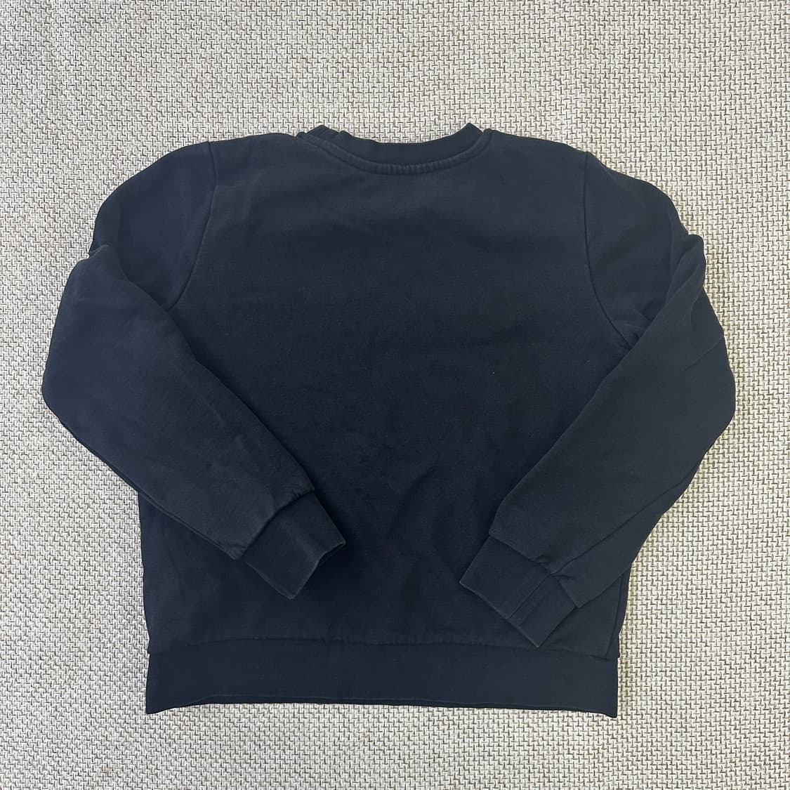 M 아페쎄 블랙 스웻셔츠 0407D 상품이미지4