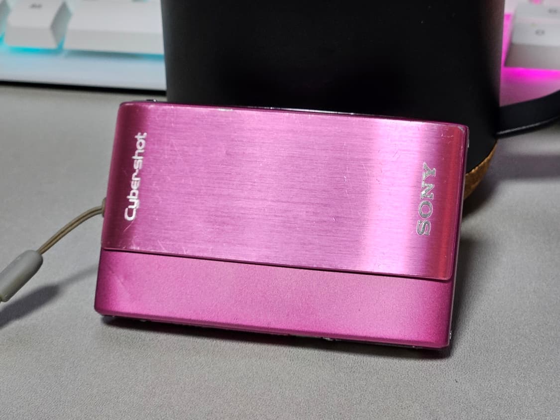 소니 사이버샷 TX1 핑크 빈티지 디카 상품이미지2