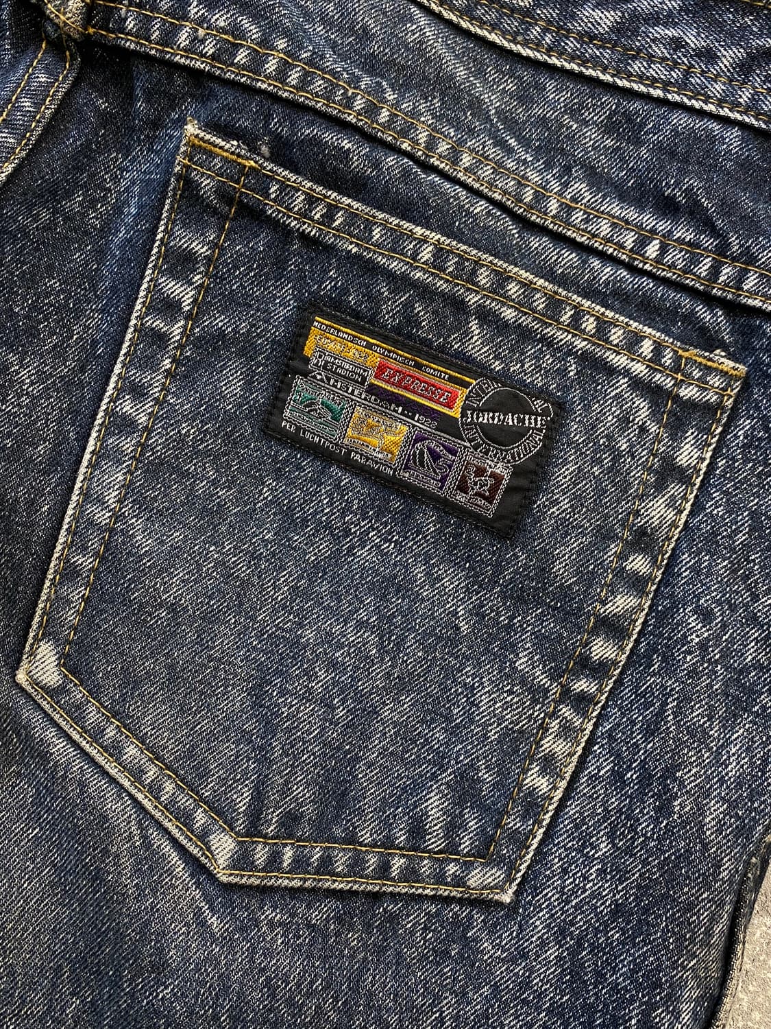 [34] 90s Jordache 조다쉬 스톤 워시드 배기핏 데님팬츠 상품이미지8