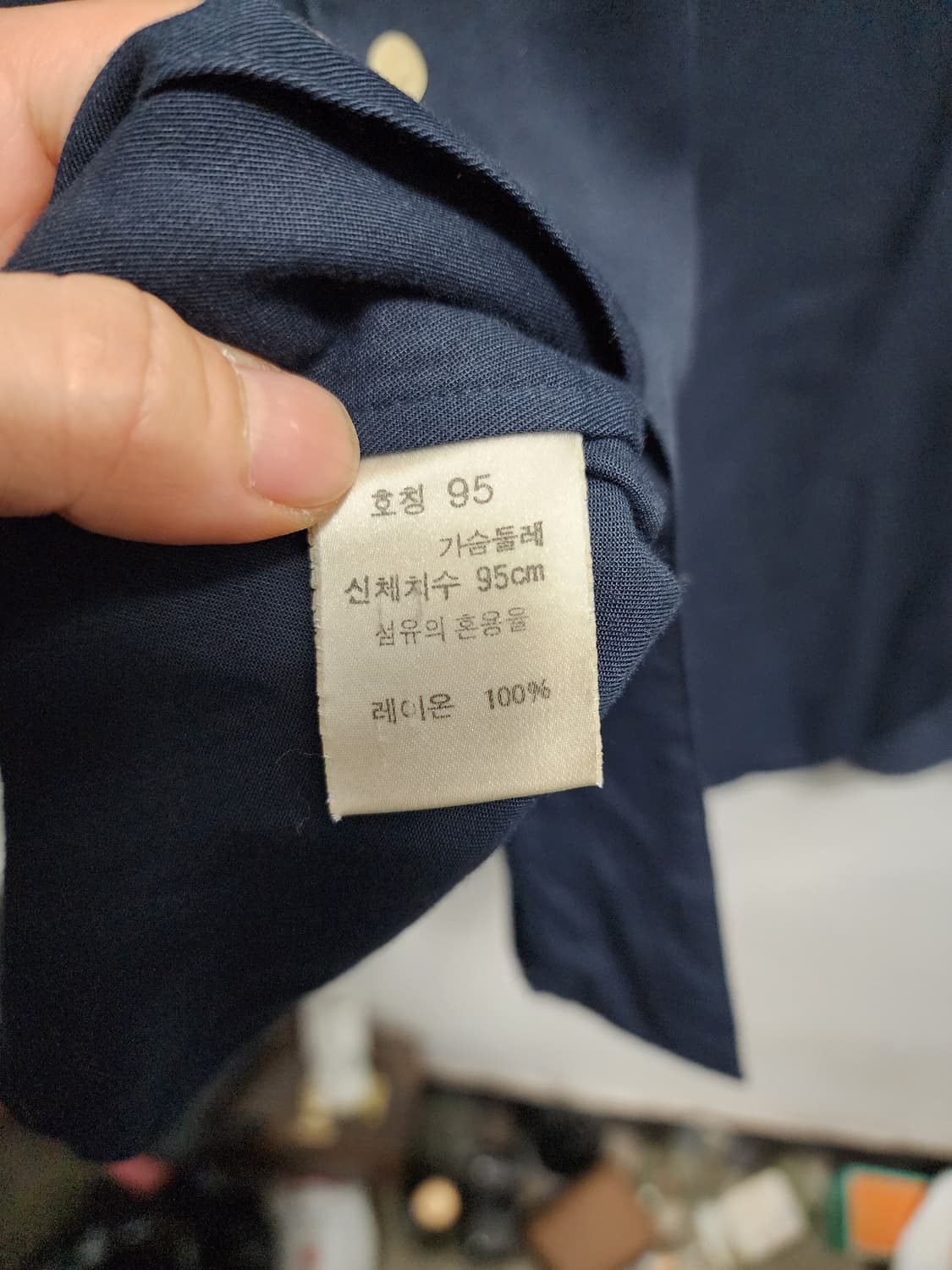 캘빈클라인 90s 레이온 셔츠 상품이미지5