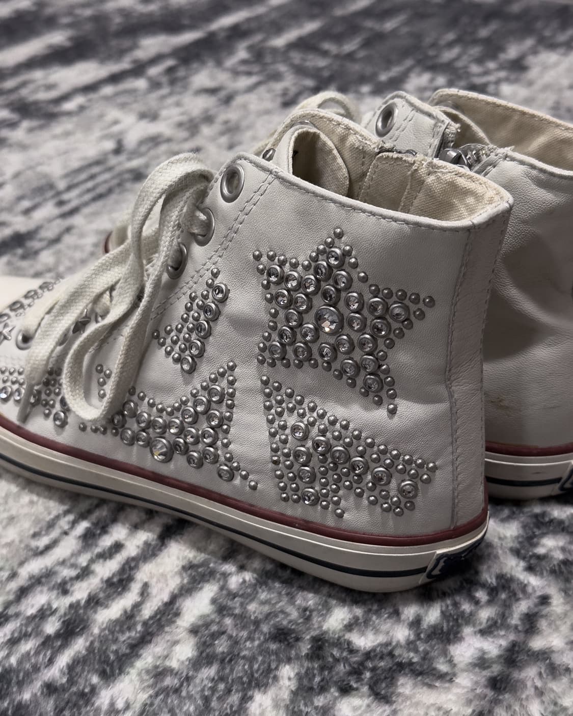 {Ash} Star Stud Leather High-Top Sneaker 상품이미지7