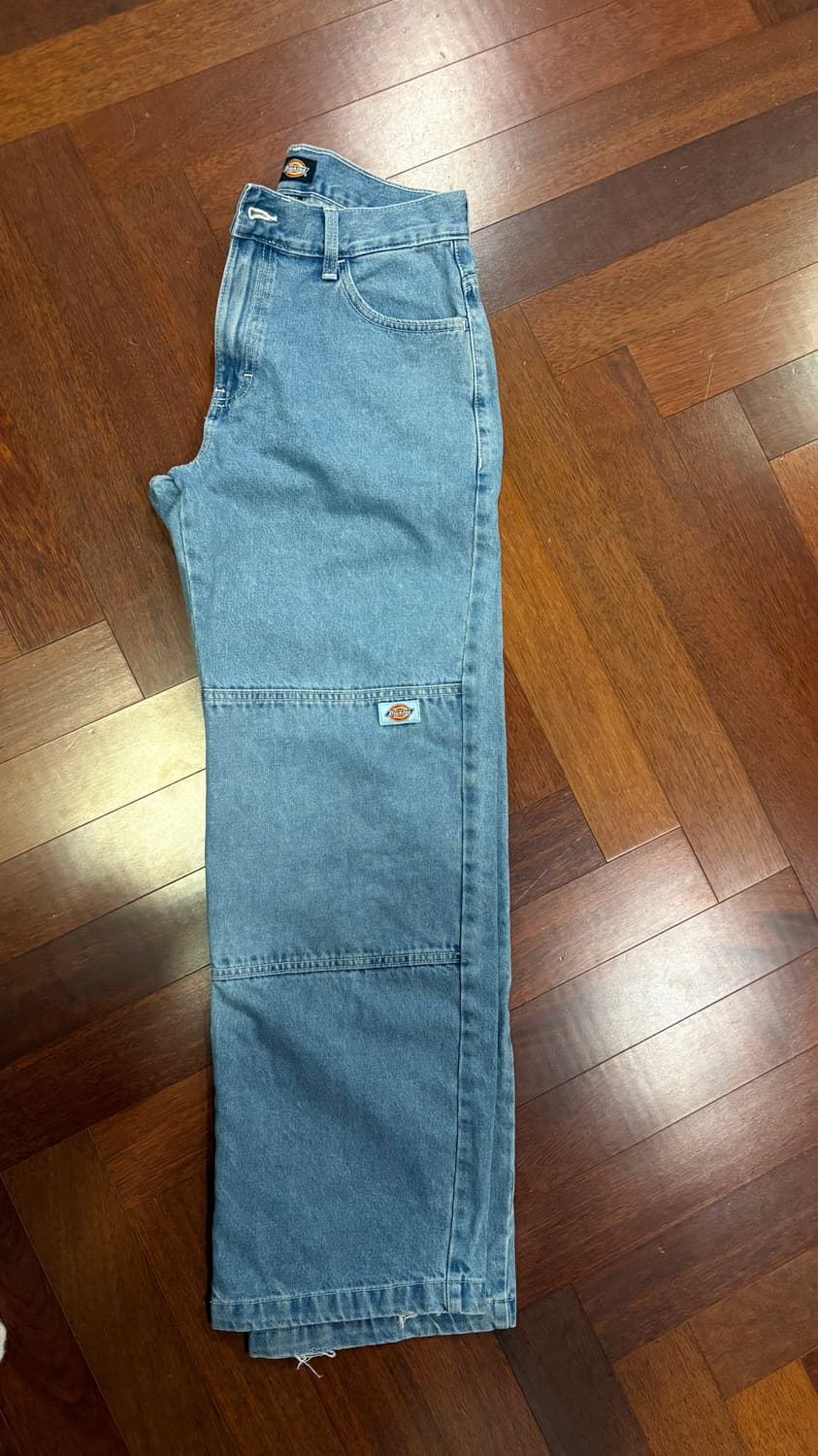 더블니 85283 루즈핏 데님팬츠 Light Denim 30 상품이미지2