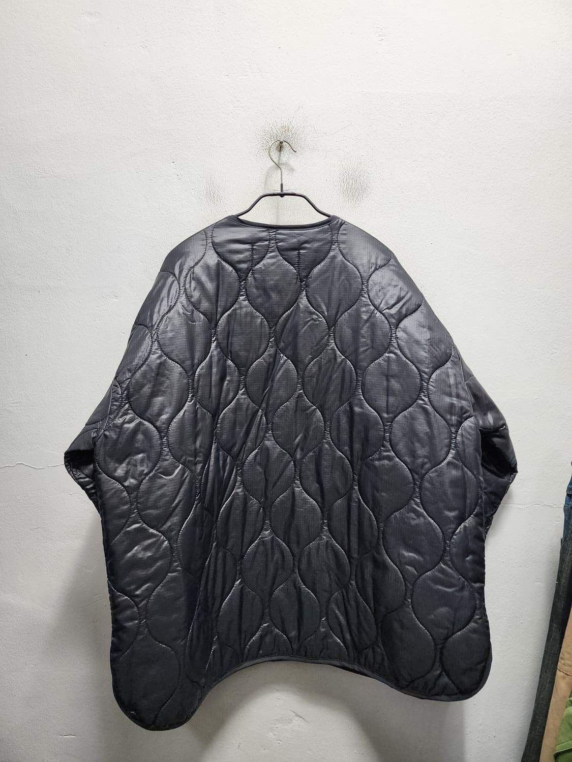 DRESS U 블랙 퀼팅 자켓 상품이미지2