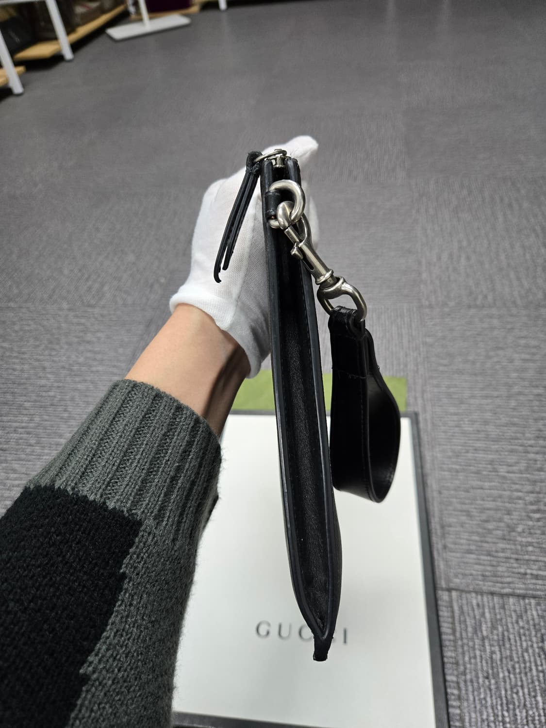 [특가][정품] 구찌 킹스네이크 클러치백 상품이미지3