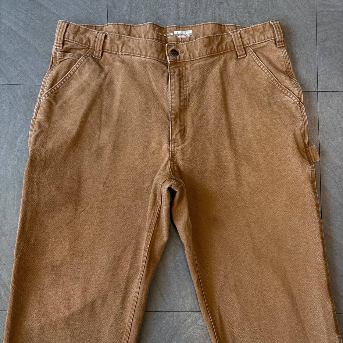 칼하트 정품 오리지널 브라운 카펜터 팬츠 상품이미지6