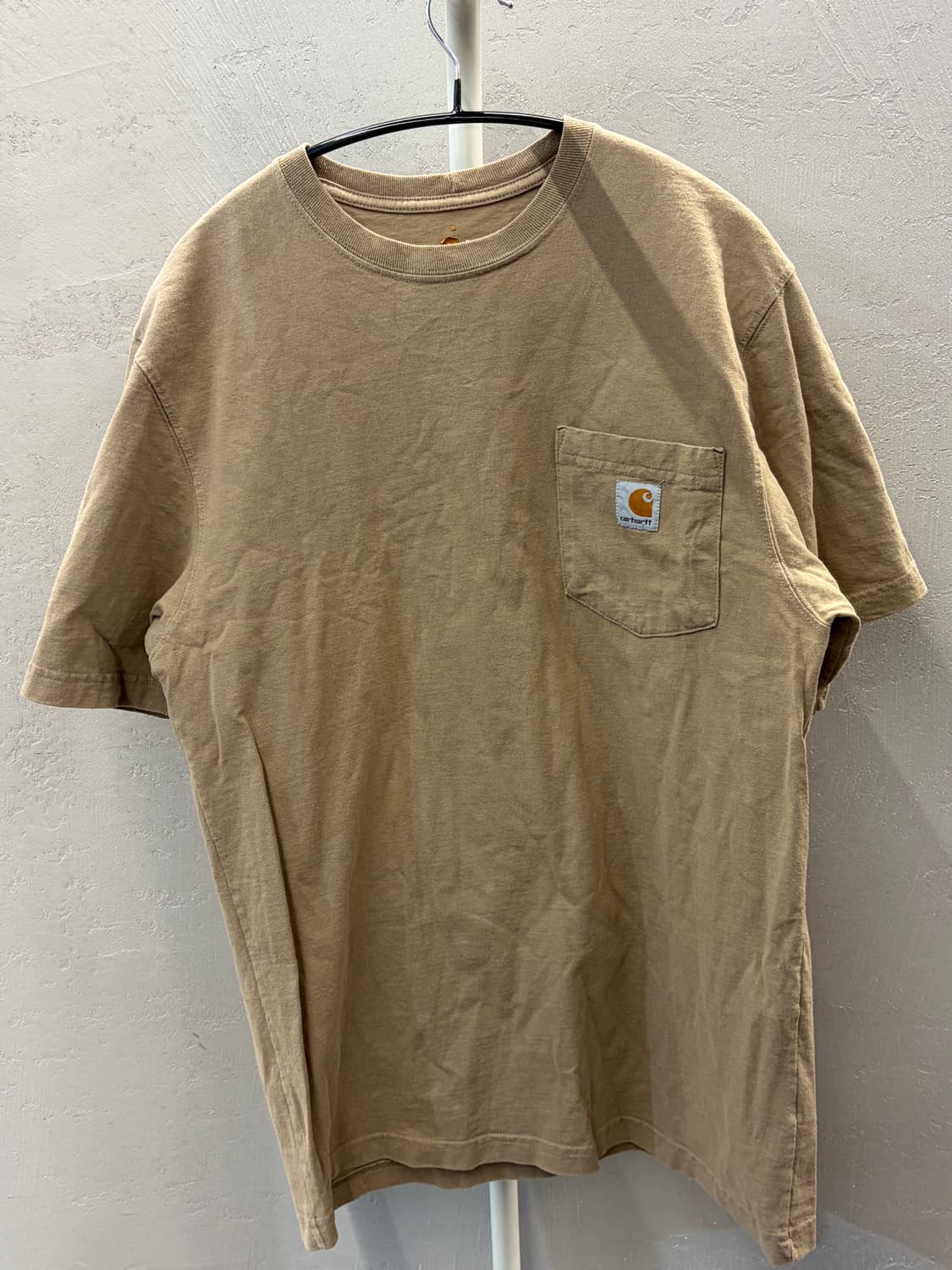 칼하트 K87 포켓 반팔티 S 베이지 상품이미지2
