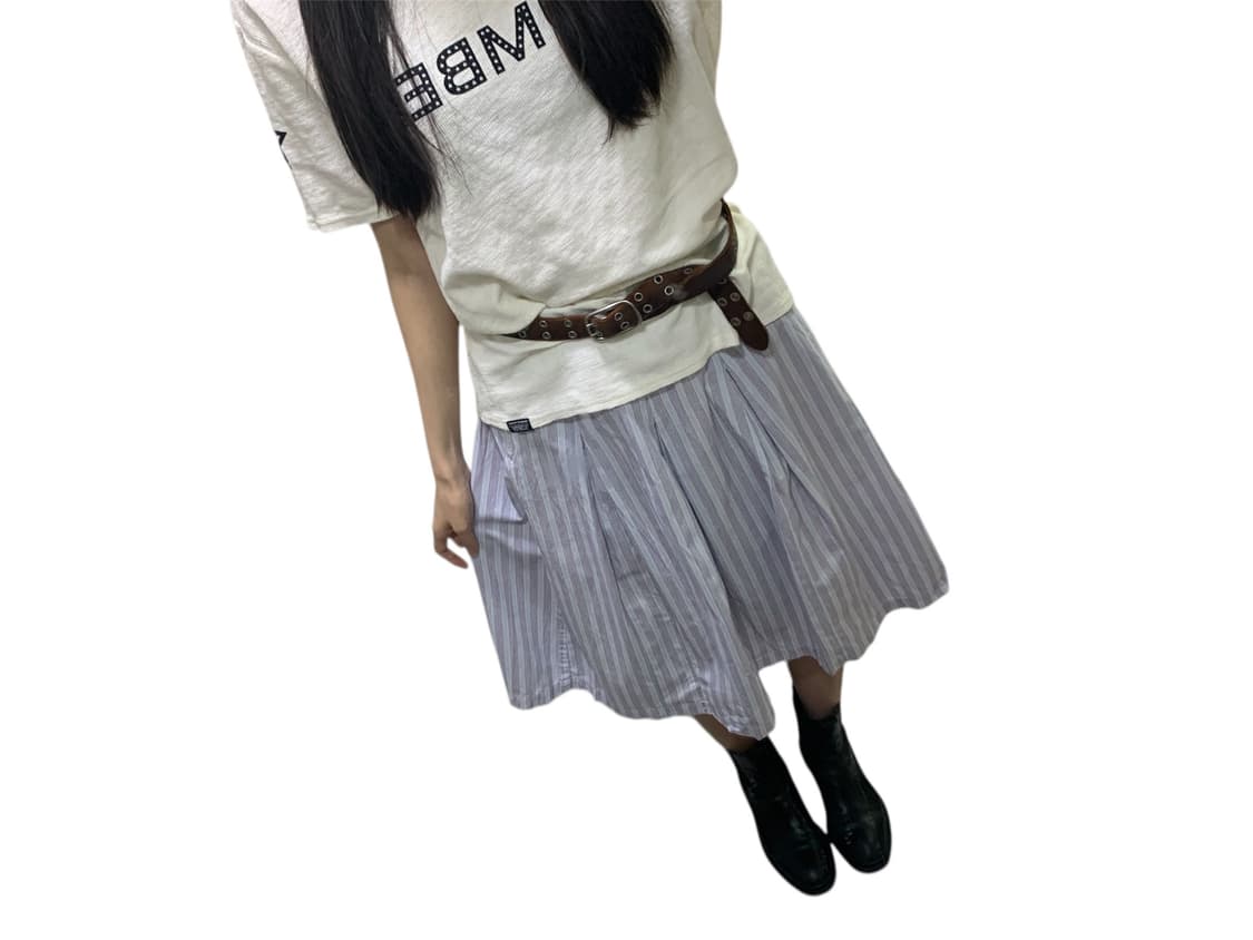 Par ici skirt 스트라이프 미디스커트 상품이미지8