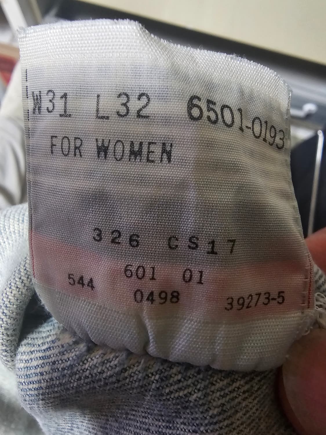 90s Levis 501 jeans (made in usa) (32) 상품이미지5