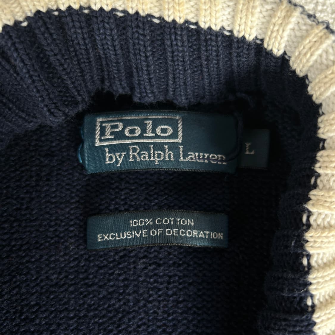 폴로 뉴욕 빅포니 치프키프 니트집업  상품이미지2