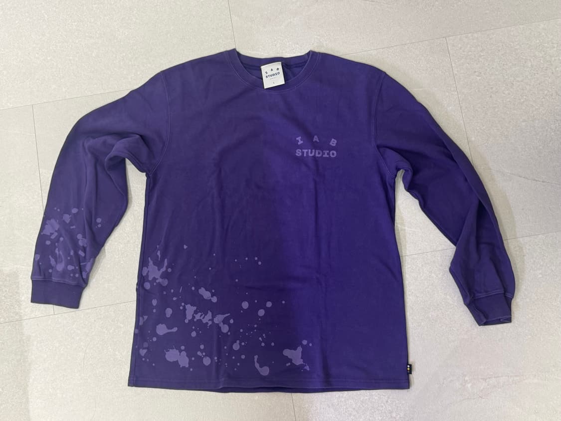 아이앱 스튜디오 롱슬리브 반팔 L 상품이미지1