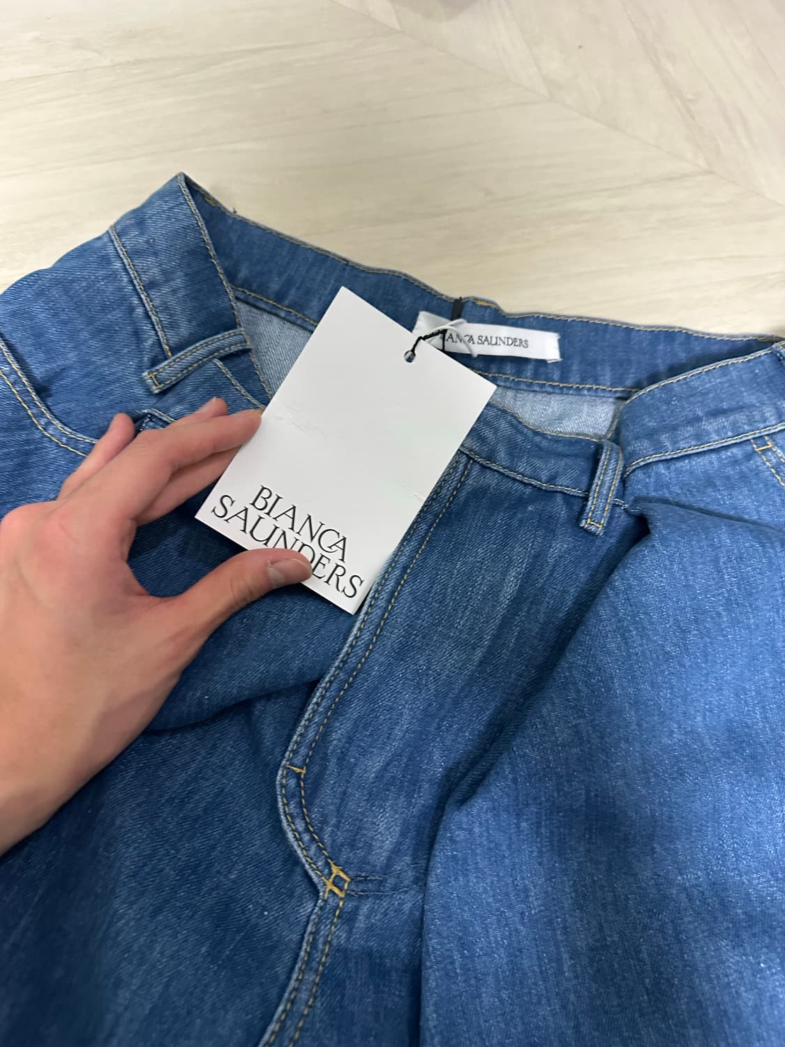 비앙카 손더스 데님팬츠  shift 23 jeans(S) 상품이미지8