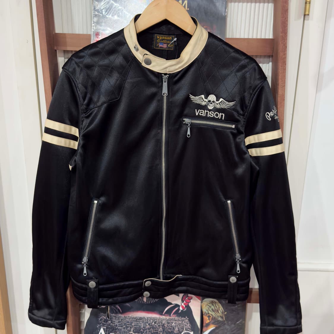 Vanson Leather 벤슨 레더 라이더 자켓 상품이미지1
