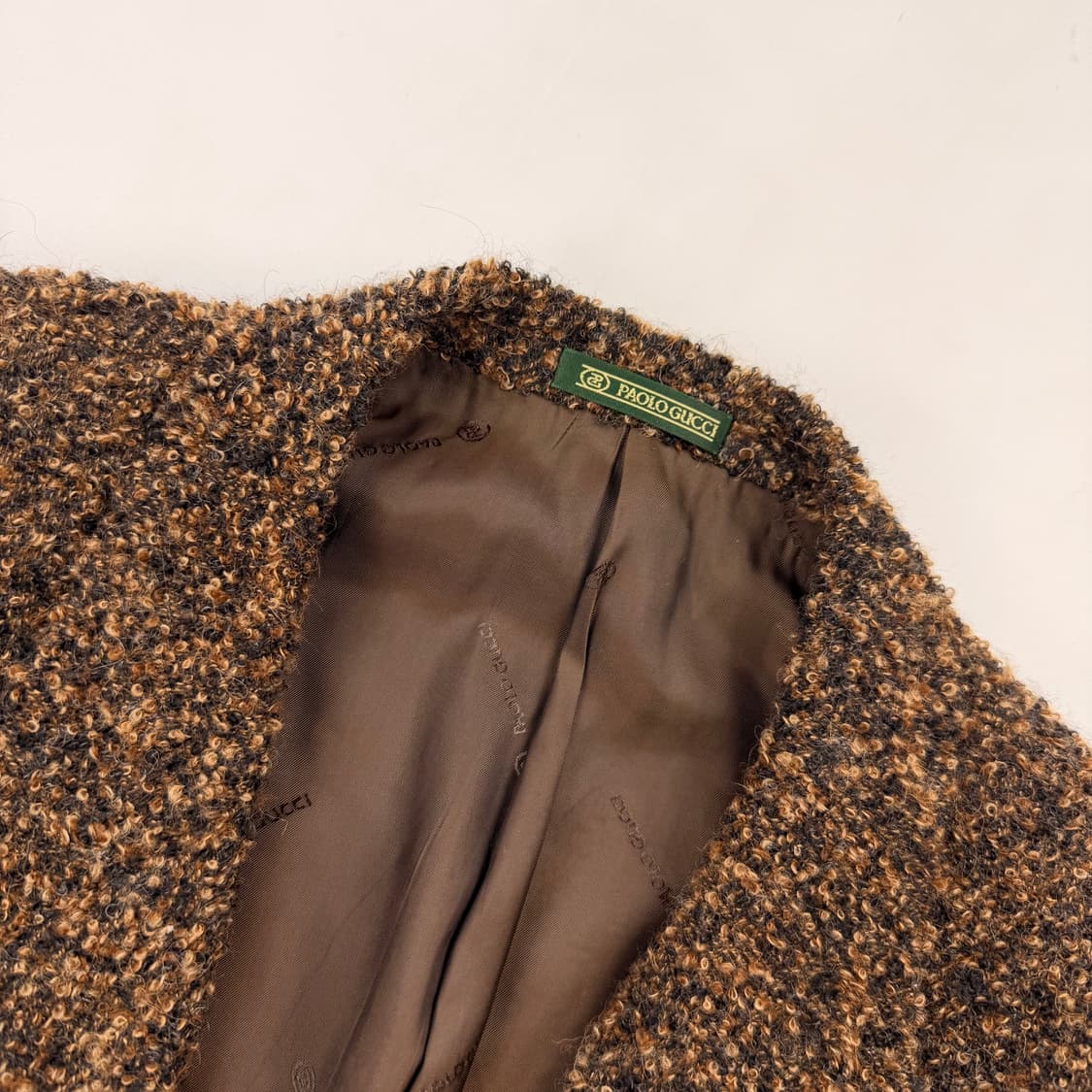 파올로구찌 부클레 트위드 블레이저 상품이미지5