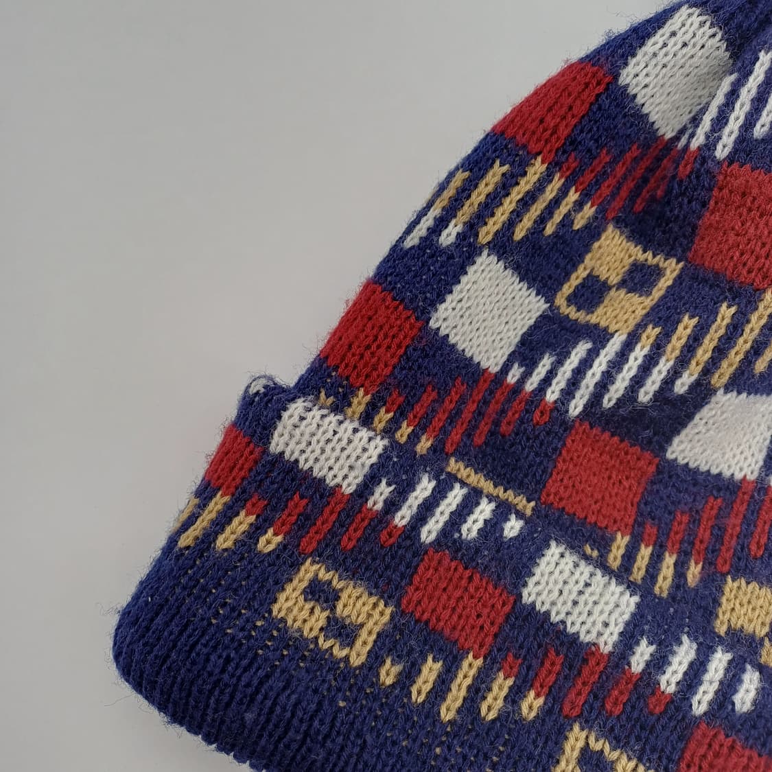 일본 빈티지 니트 비니 방울 모자 [BF10445-162-52] 상품이미지7