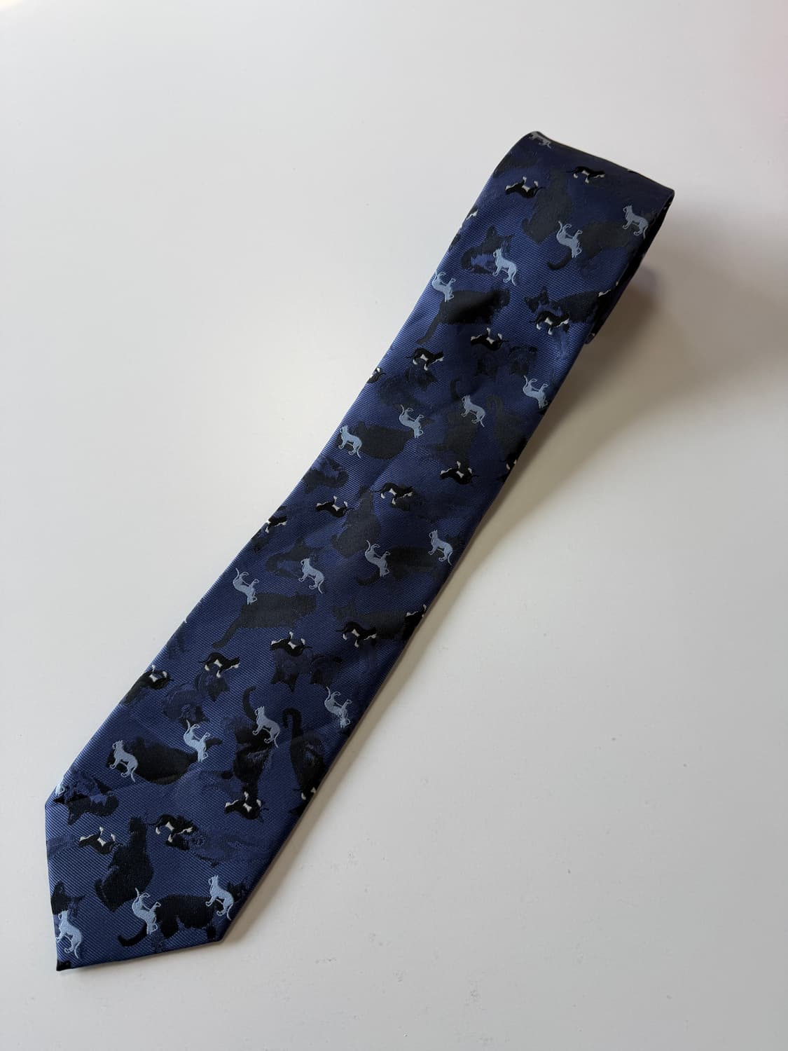 빈티지 패턴 넥타이 8cm 상품이미지1