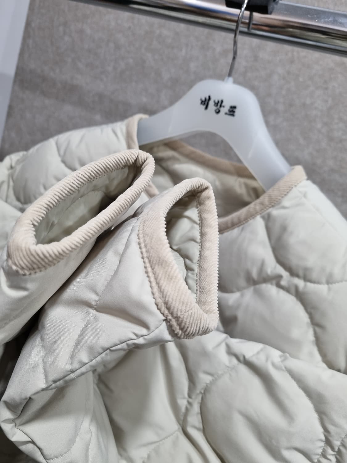 여성 100 밀레 오리털 경량 패딩 자켓 상품이미지3