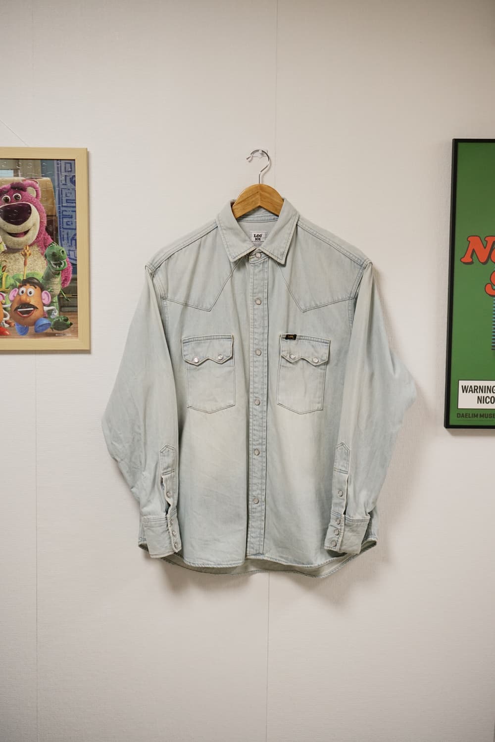 Lee 101 웨스턴 데님 셔츠 상품이미지1