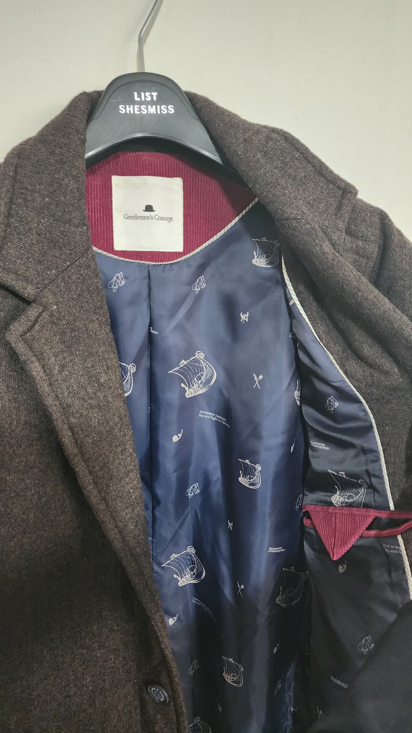 Gentlemen's Concept 남성 모직 코트  상품이미지5